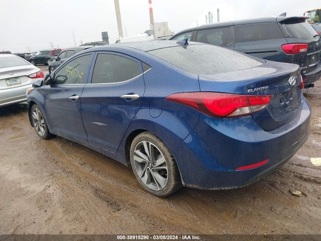 Hyundai Elantra Limited 2015 5NPDH4AE4FH596642 Image 3