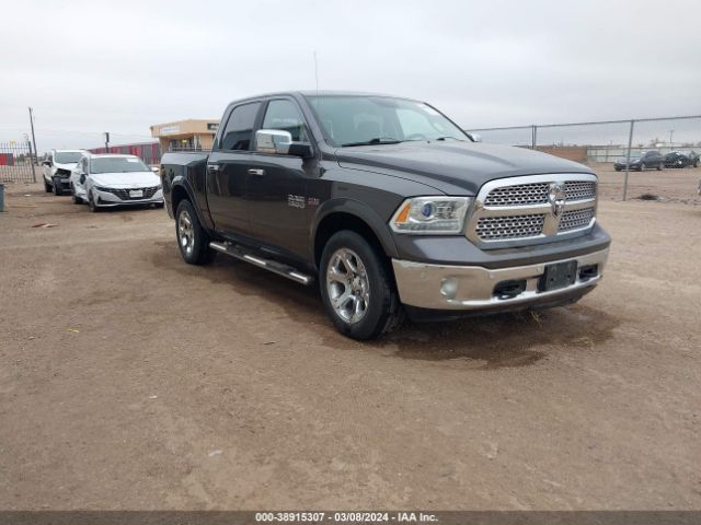 2015 Ram 1500 Laramie მანქანა იყიდება აუქციონზე, vin: 1C6RR7NT2FS502327, აუქციონის ნომერი: 38915307