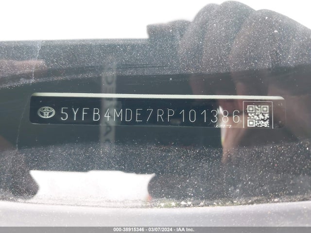 Toyota COROLLA LE 2024 5YFB4MDE7RP101386 Image 9