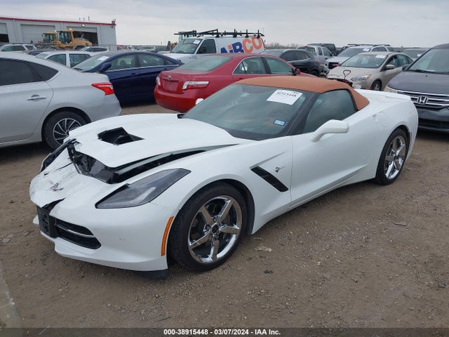 Chevrolet CORVETTE STINGRAY 2014 1G1YF3D76E5134105 Image 2