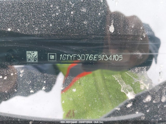 Chevrolet CORVETTE STINGRAY 2014 1G1YF3D76E5134105 Image 9