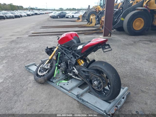 2022 TRIUMPH MOTORCYCLE SPEED TRIPLE SMTP02ST4NTAY0267 Photo 2