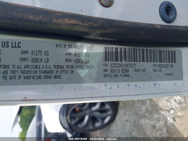 Dodge Challenger Sxt Plus 2017 2C3CDZAG1HH573177 Image 9