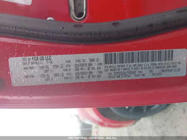 3C4PDDEGXJT450307 Dodge Journey Gt Awd