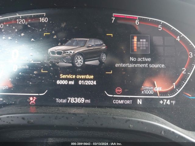 5UXTY3C09LLU71813 BMW X3 Sdrive30i