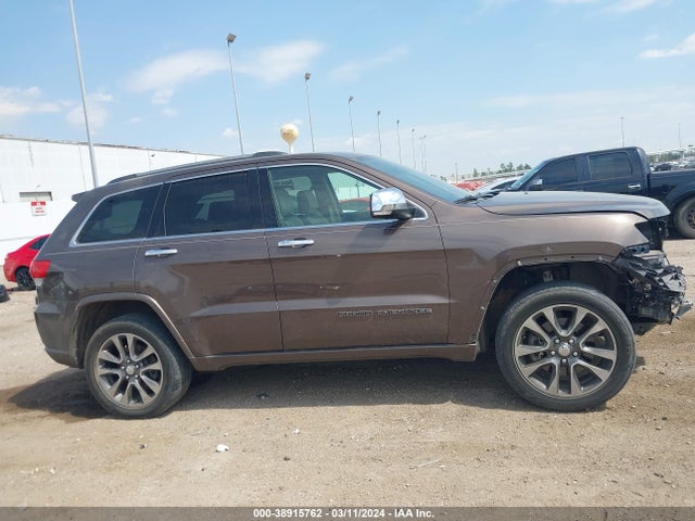 1C4RJFCTXHC768687 Jeep Grand Cherokee Overland 4x4
