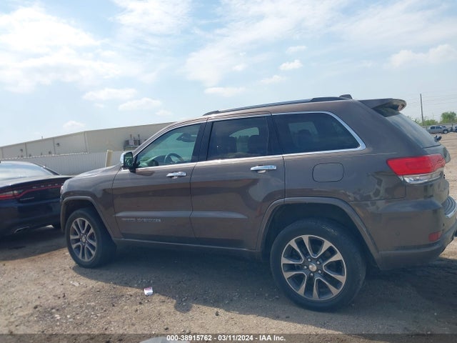 1C4RJFCTXHC768687 Jeep Grand Cherokee Overland 4x4
