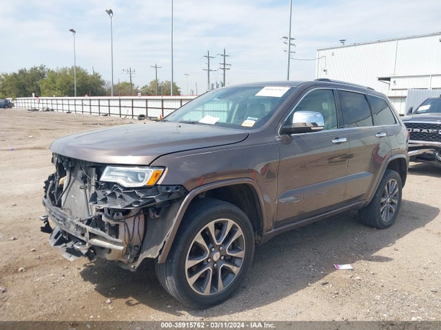 1C4RJFCTXHC768687 Jeep Grand Cherokee Overland 4x4