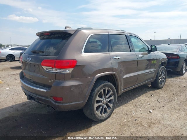 1C4RJFCTXHC768687 Jeep Grand Cherokee Overland 4x4