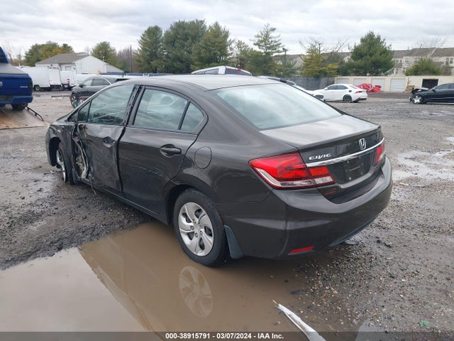 Honda Civic Lx 2014 2HGFB2F56EH538841 Image 3
