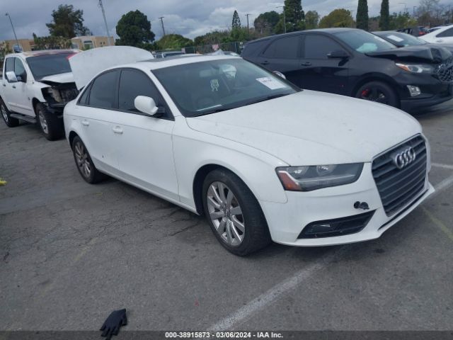 Продажа на аукционе авто 2014 Audi A4 2.0t Premium, vin: WAUAFAFL5EN012145, номер лота: 38915873