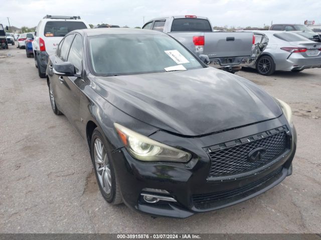 Продаж на аукціоні авто 2014 Infiniti Q50, vin: JN1BV7AP7EM688970, номер лоту: 38915876