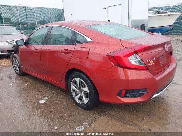 Honda Civic Lx 2021 2HGFC2F62MH544141 Image 3