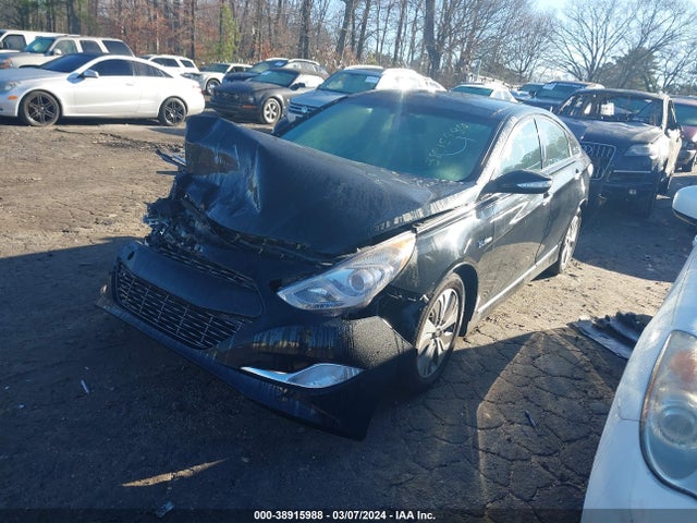 Hyundai Sonata Hybrid Limited 2015 KMHEC4A41FA122662 Image 2