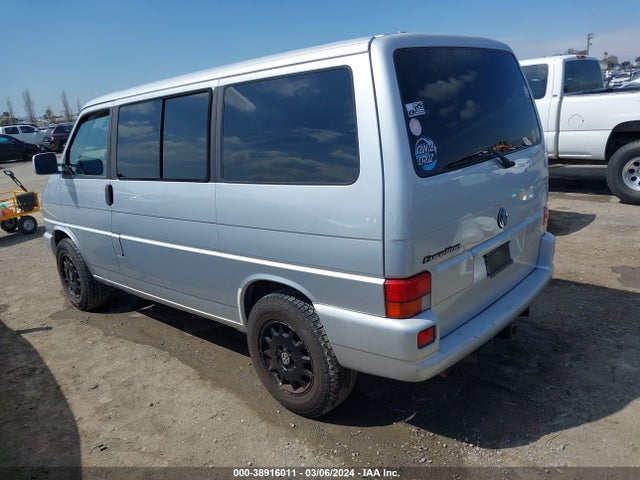 2001 VOLKSWAGEN EUROVAN MV VIN: WV2MB47031H116158