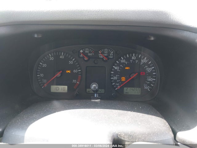 2001 VOLKSWAGEN EUROVAN MV VIN: WV2MB47031H116158