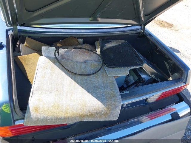 1982 MERCEDES-BENZ 380 SL VIN: WDBBA45A7CB015634