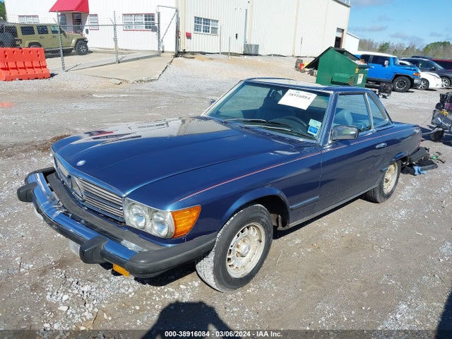 1982 MERCEDES-BENZ 380 SL VIN: WDBBA45A7CB015634