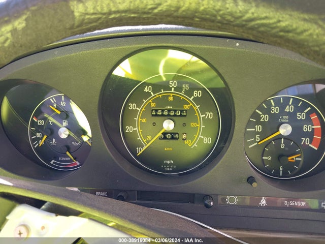1982 MERCEDES-BENZ 380 SL VIN: WDBBA45A7CB015634
