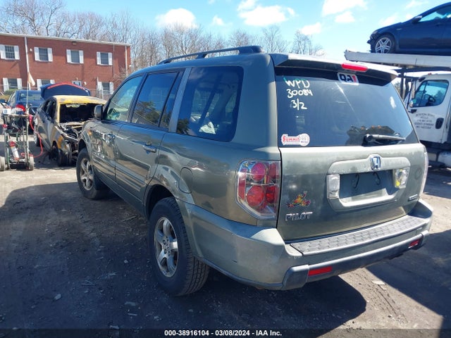 Продажа на аукционе авто 2007 Honda Pilot Ex, vin: 2HKYF18437H538560, номер лота: 38916104