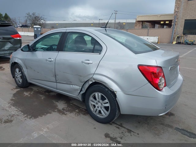 Chevrolet Sonic Lt Auto 2014 1G1JC5SB0E4129985 Image 3