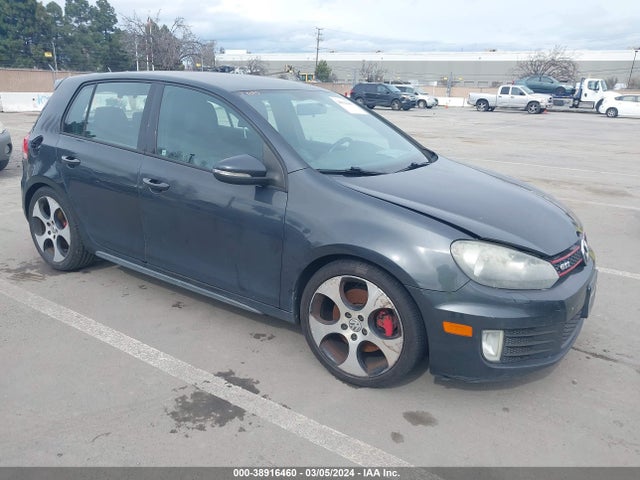 2012 VOLKSWAGEN GTI 4-DOOR VIN: WVWGD7AJ7CW339620