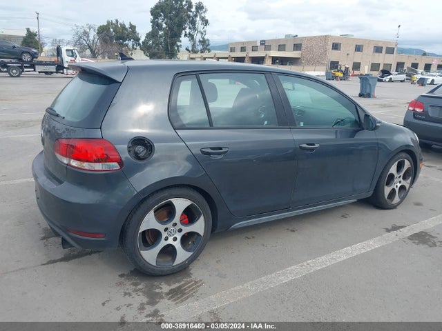 2012 VOLKSWAGEN GTI 4-DOOR VIN: WVWGD7AJ7CW339620