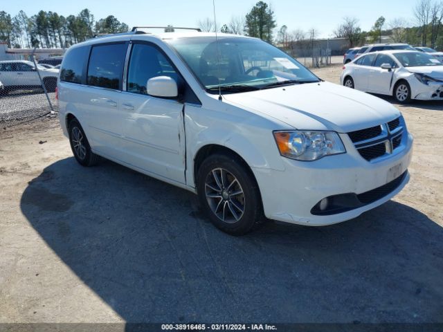 2017 Dodge Grand Caravan Sxt მანქანა იყიდება აუქციონზე, vin: 2C4RDGCG5HR580165, აუქციონის ნომერი: 38916465