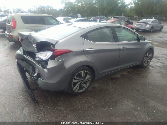Hyundai Elantra Limited 2015 KMHDH4AE9FU372798 Image 4