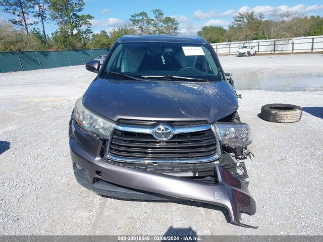 Toyota Highlander Xle V6 2016 5TDKKRFH8GS504436 Image 12