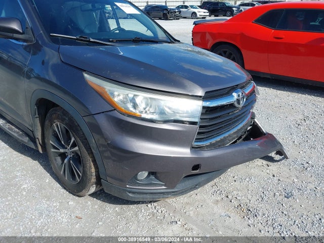 Toyota Highlander Xle V6 2016 5TDKKRFH8GS504436 Image 19