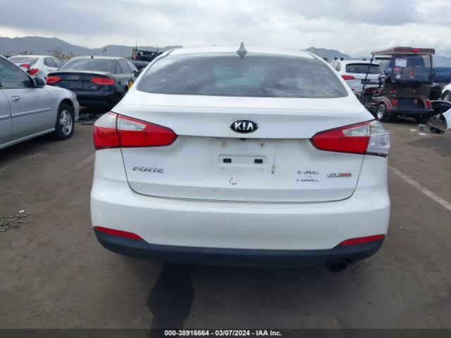 KNAFZ4A88G5616650 KIA FORTE EX