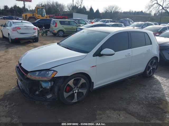 3VW4T7AU8GM057246 Volkswagen Golf Gti Se 4-door