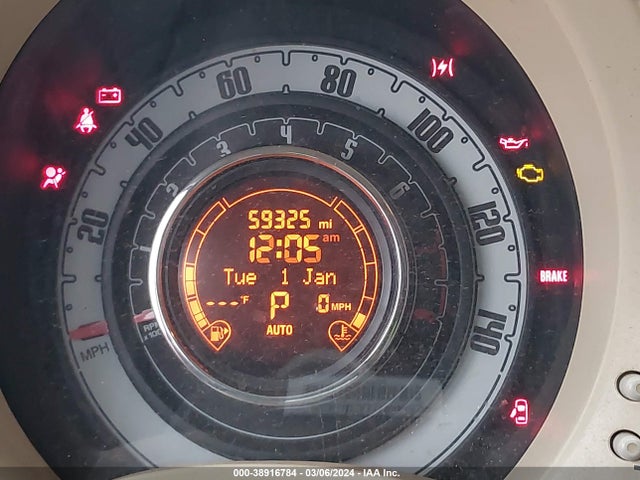 2012 FIAT 500 3C3CFFAR1CT304025 Photo 6