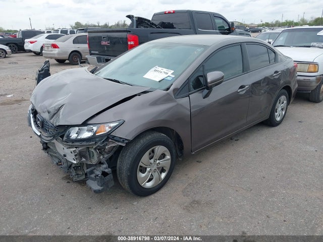 Honda Civic Lx 2014 19XFB2F59EE054933 Image 2