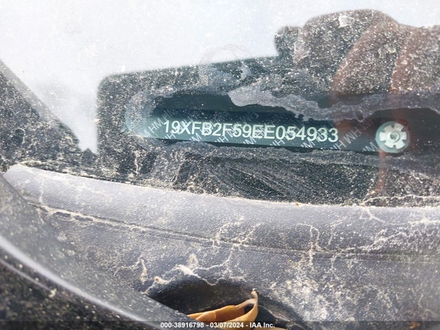 Honda Civic Lx 2014 19XFB2F59EE054933 Image 9