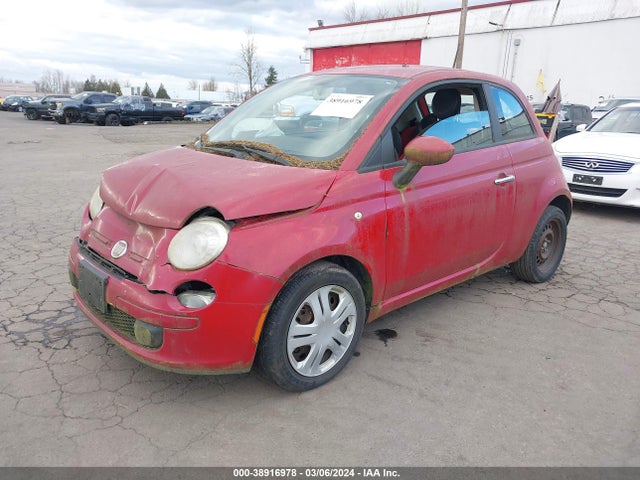 2012 FIAT 500 3C3CFFAR5CT370738 Photo 1