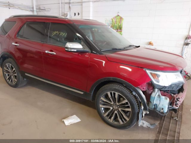 1FM5K8HTXGGA65125 Ford Explorer Platinum