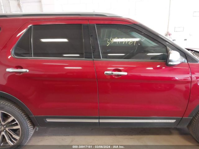 1FM5K8HTXGGA65125 Ford Explorer Platinum