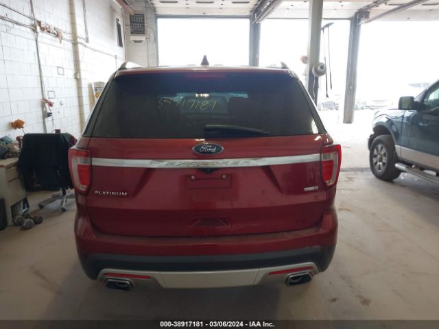 1FM5K8HTXGGA65125 Ford Explorer Platinum