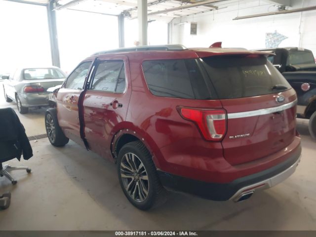 1FM5K8HTXGGA65125 Ford Explorer Platinum