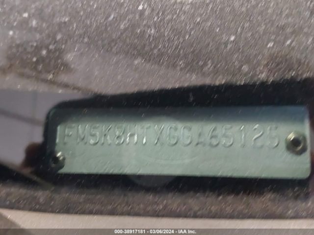 1FM5K8HTXGGA65125 Ford Explorer Platinum