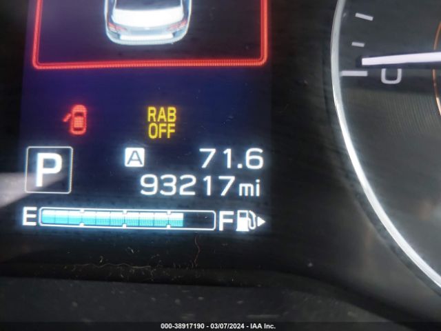 JF2GTAMC1K8233925 Subaru Crosstrek 2.0i Limited