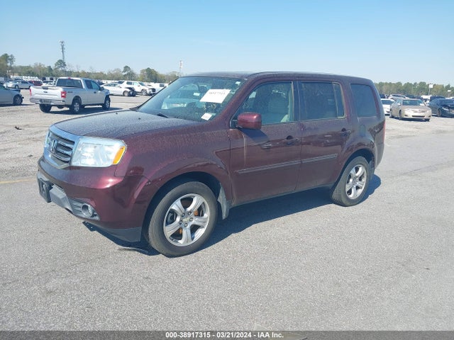 Honda Pilot Ex-l 2014 5FNYF3H7XEB018048 Image 2