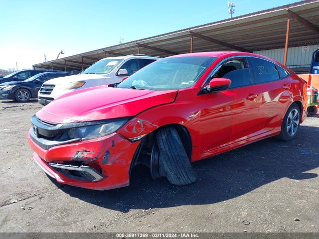 Honda Civic Lx 2019 2HGFC2F66KH560906 Image 2