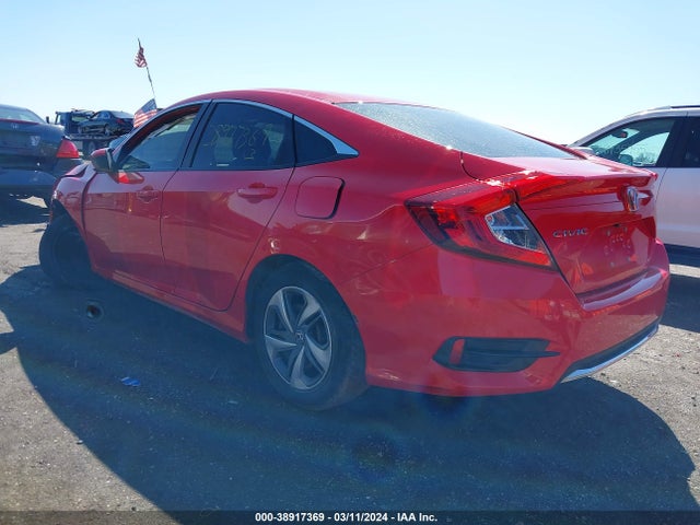 Honda Civic Lx 2019 2HGFC2F66KH560906 Image 3