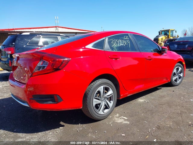 Honda Civic Lx 2019 2HGFC2F66KH560906 Image 4
