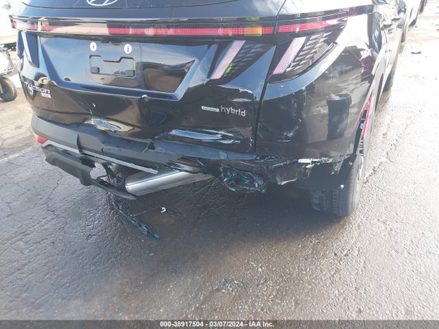 KM8JBCA13PU093845 Hyundai Tucson Hybrid Blue