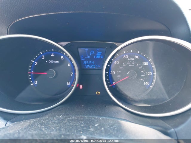 2012 HYUNDAI TUCSON LIMITED VIN: KM8JU3AC0CU499541