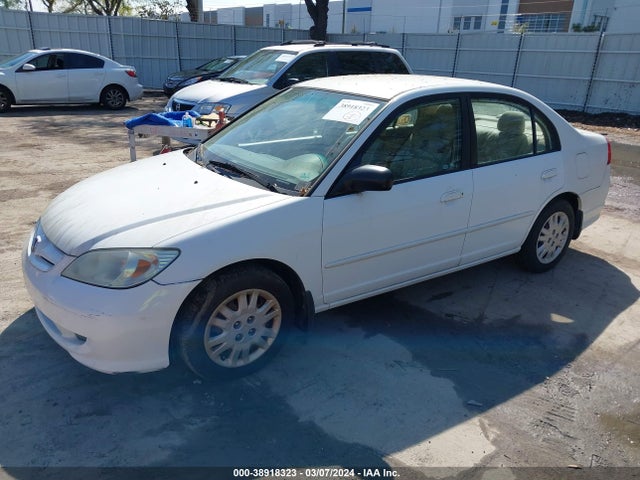 2005 HONDA CIVIC LX VIN: 2HGES16645H532616